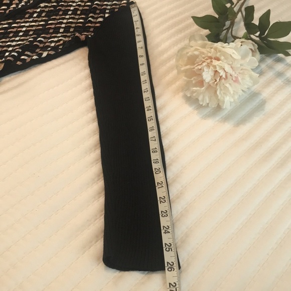 Vintage 90's Austin Reed Classic Silk Ribbed Cardigan Sweater Size M - Picture 11 of 12